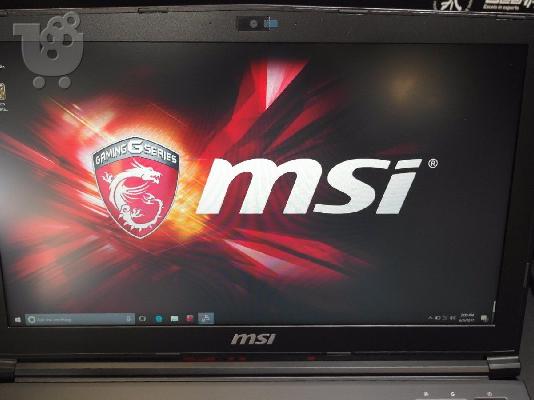 MSI GL62M 15.6" 7RD 265 i5-7300HQ Nvidia GTX 1050 2GB,1TB